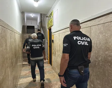 As investigações seguem para encontrar os comparsas da suspeita