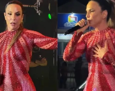 Ivete Sangalo no show em São Luís, no Maranhão
