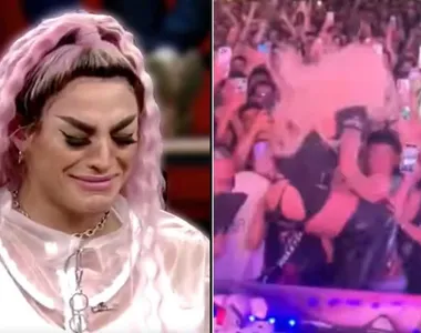 Pabllo Vittar sofre queda em show