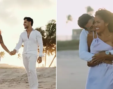 Sthe Matos e Kevi Jonny contaram novidade para os fãs sobre data da festa de casamento