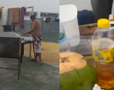 Vídeo exibiu toda a ação dos detentos
