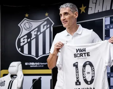 Vojvoda, técnico do Santos