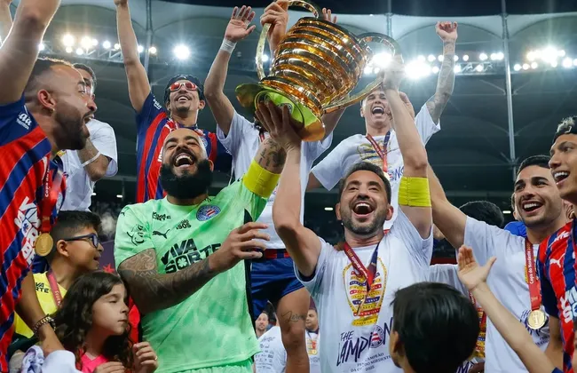Imagem ilustrativa da imagem É o Esquadrão! Bahia domina seleção da Copa do Nordeste