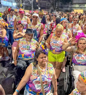 Imagem ilustrativa da imagem Bloco Me Deixe à Vontade realiza Baile da Inclusão e concurso