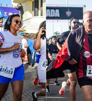 Imagem ilustrativa da imagem É clássico: corridas de rua viram um verdadeiro Ba-Vi nas pistas