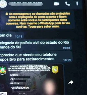 Imagem ilustrativa da imagem Idoso cai em laranjada após mandar fotos peladão para golpistas