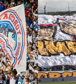 Imagem ilustrativa da imagem O que seria da dupla Ba-Vi sem suas torcidas que carregam os times?