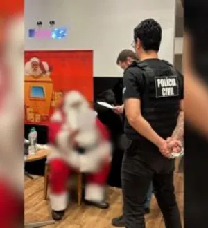 Imagem ilustrativa da imagem ‘Papai Noel’ é preso por estuprar menores de idade; entenda