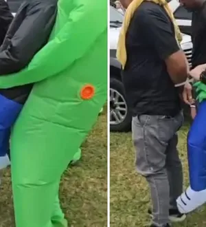 Imagem ilustrativa da imagem Policiais disfarçados de ETs prendem suspeitos em show de Ivete