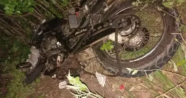 Imagem ilustrativa da imagem Acidente sinistro entre carro e moto deixa um morto na BR-110