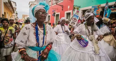 Imagem ilustrativa da imagem Ancestralidade dos blocos afro tomam conta do Carnaval
