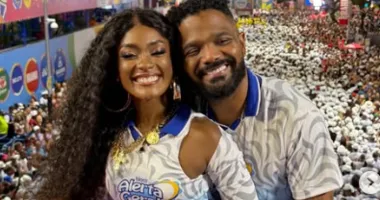 Imagem ilustrativa da imagem Apaixonados, Erika Januza e Arlindinho fazem desfile no Alerta Geral