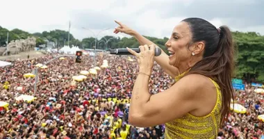 Imagem ilustrativa da imagem Assista: Ivete dá aula para paulistas de como curtir Carnaval