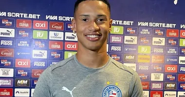 Imagem ilustrativa da imagem Bahia oficializa venda do atacante Tiago para o Orlando City