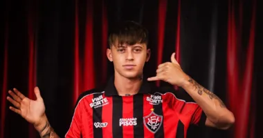 Imagem ilustrativa da imagem Com contrato inusitado, Vitória anuncia atleta argentino novinho