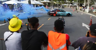 Imagem ilustrativa da imagem Drift, motos radicais e adrenalina agitam o público na Fenagro 2025
