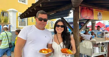 Imagem ilustrativa da imagem Feijoada e acarajé: rangos viram café da manhã na festa de Iemanjá