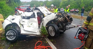 Imagem ilustrativa da imagem Homens mortos em acidente na RMS são identificados