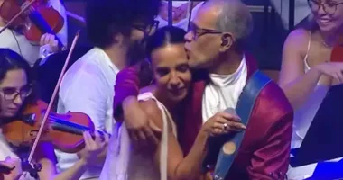 Imagem ilustrativa da imagem Músico explica lágrimas de Ivete na Concha Acústica