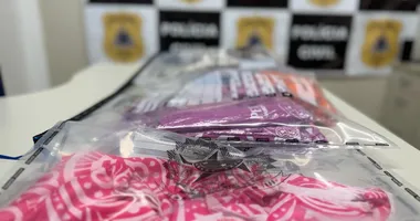 Imagem ilustrativa da imagem Operação conduz três pessoas e apreende 151 abadás irregulares