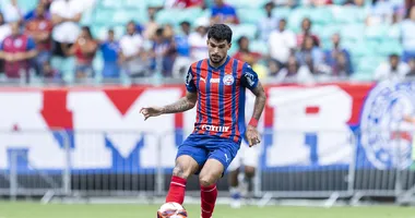 Imagem ilustrativa da imagem Sai ou fica? Cauly fica off novamente e tem futuro incerto no Bahia