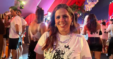 Imagem ilustrativa da imagem Tati Machado estreia no Carnaval de Salvador e se encanta com a folia