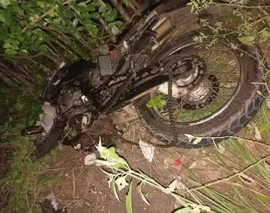 Vítimas estavam na moto