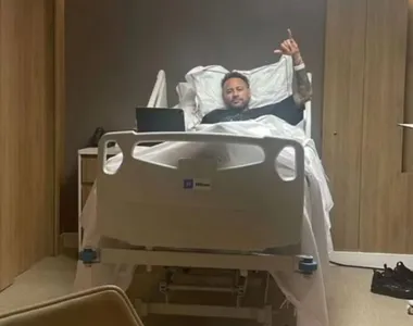 Neymar Jr, atacante do Santos