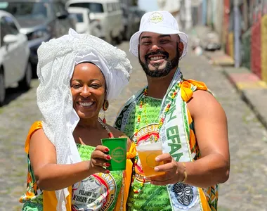 Abadá do bloco Afoxé Filhos de Korin Efan