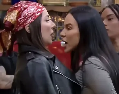 Martina e Tamires se envolviam em bafafás constantemente