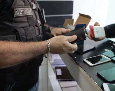 Operação conta com cerca de 2.200 celulares recuperados