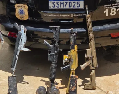 Todo o material foi encaminhado pro Denarc