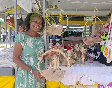 Zenobia Gonçalves viajou 277 km até a Fenagro