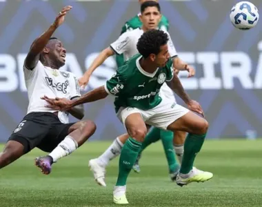 Lucas Evangelista, meio-campista do Palmeiras
