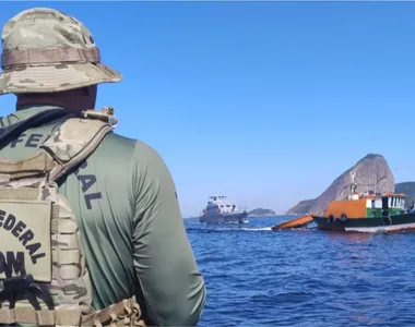 Polícia Federal desarticulou um esquema de tráfico de drogas no mar