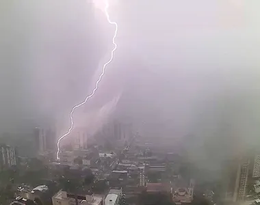 Temporais podem atingir várias regiões do estado