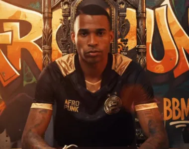 Jean Lucas foi um dos modelos da camisa