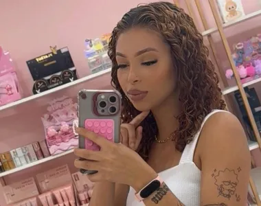 Maria Eduarda nega que seja a 'Japinha do CV'