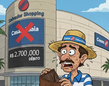 Casas Bahia tem débito alto com Salvador Shopping