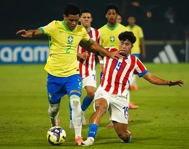 Partida entre Brasil e Paraguai, válida pelos 16 avos de final do Mundial Sub-17