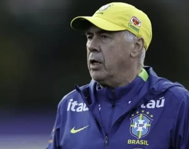 Carlo Ancelotti, técnico da Seleção Brasileira
