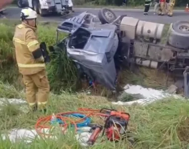 Motorista morreu ainda no local