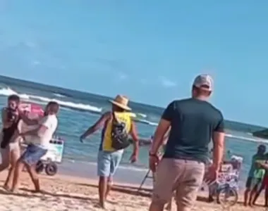 Homem foi para cima dos envolvidos