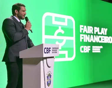 Samir Xaud, presidente da Confederação Brasileira de Futebol