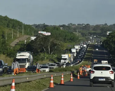 BR-324, no trecho de Salvador