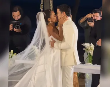 Casamento ocorreu em um resort