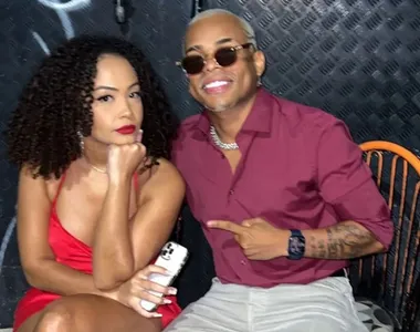 Cristian Bell e Rafa Moreira na época em que formavam um casal