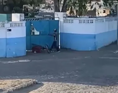 Cemitério em que ocorreu a confusão