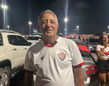 José Luiz frequenta o Barradão desde sua inauguração