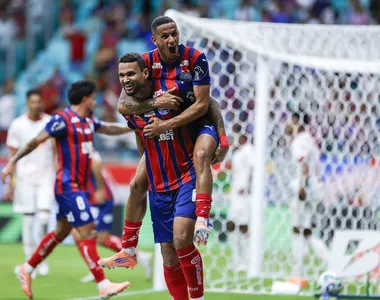 Resultado heroico foi bastante festejado na Arena Fonte Nova